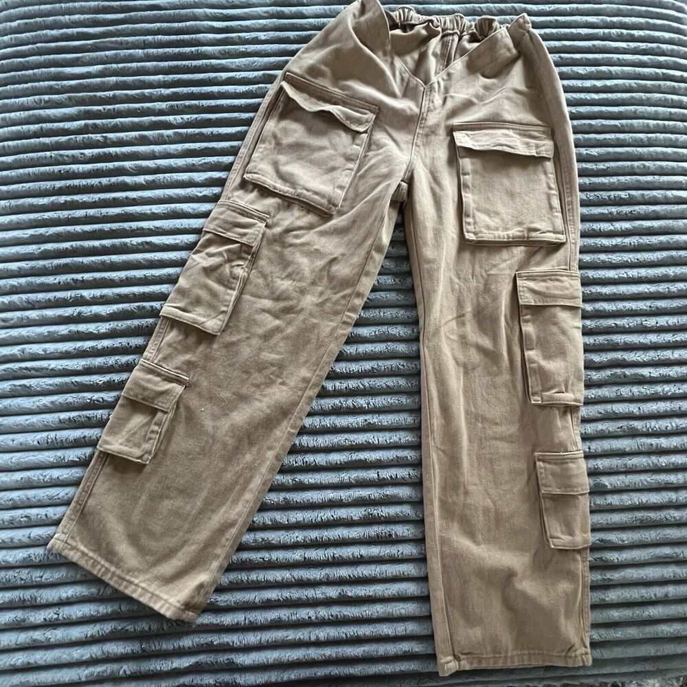 SHEIN Cargo Pants Brown Women's Size Petite M